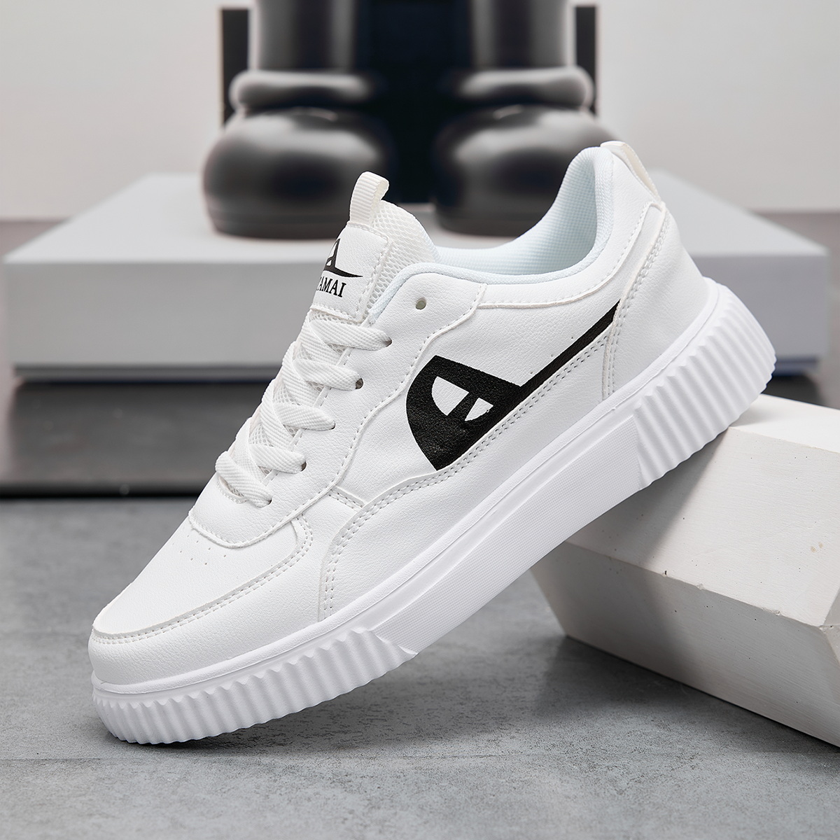 Running Shoes Women - Sapatos femininos skate respirável para homens