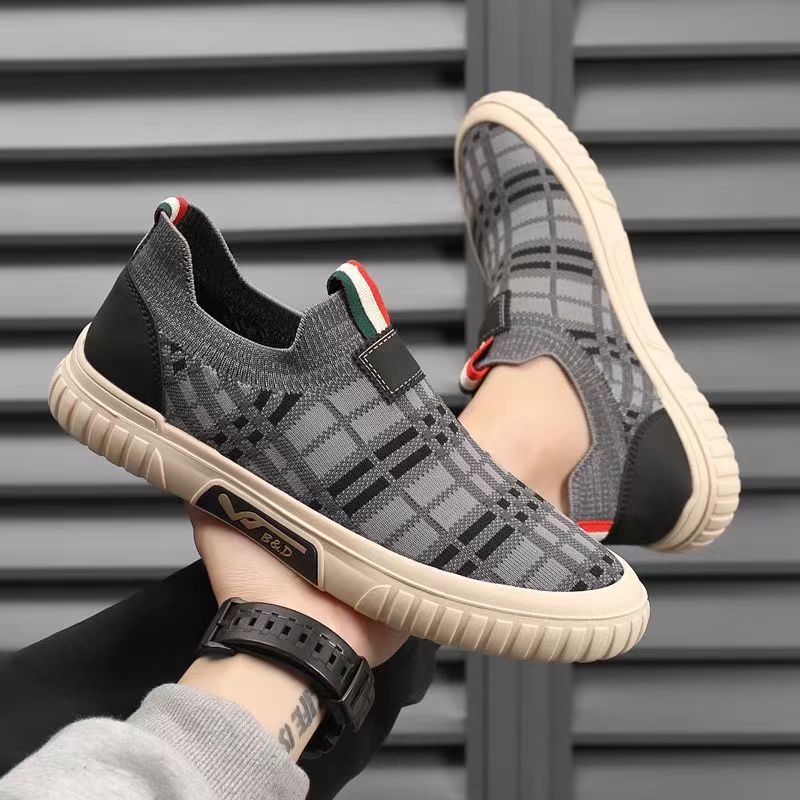 Sports Socks - Tênis Masculino Slip-On Respirável e Confortável