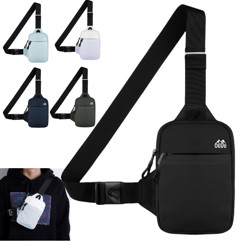 Running Belt - Bolsa de ombro masculina casual, bolsa