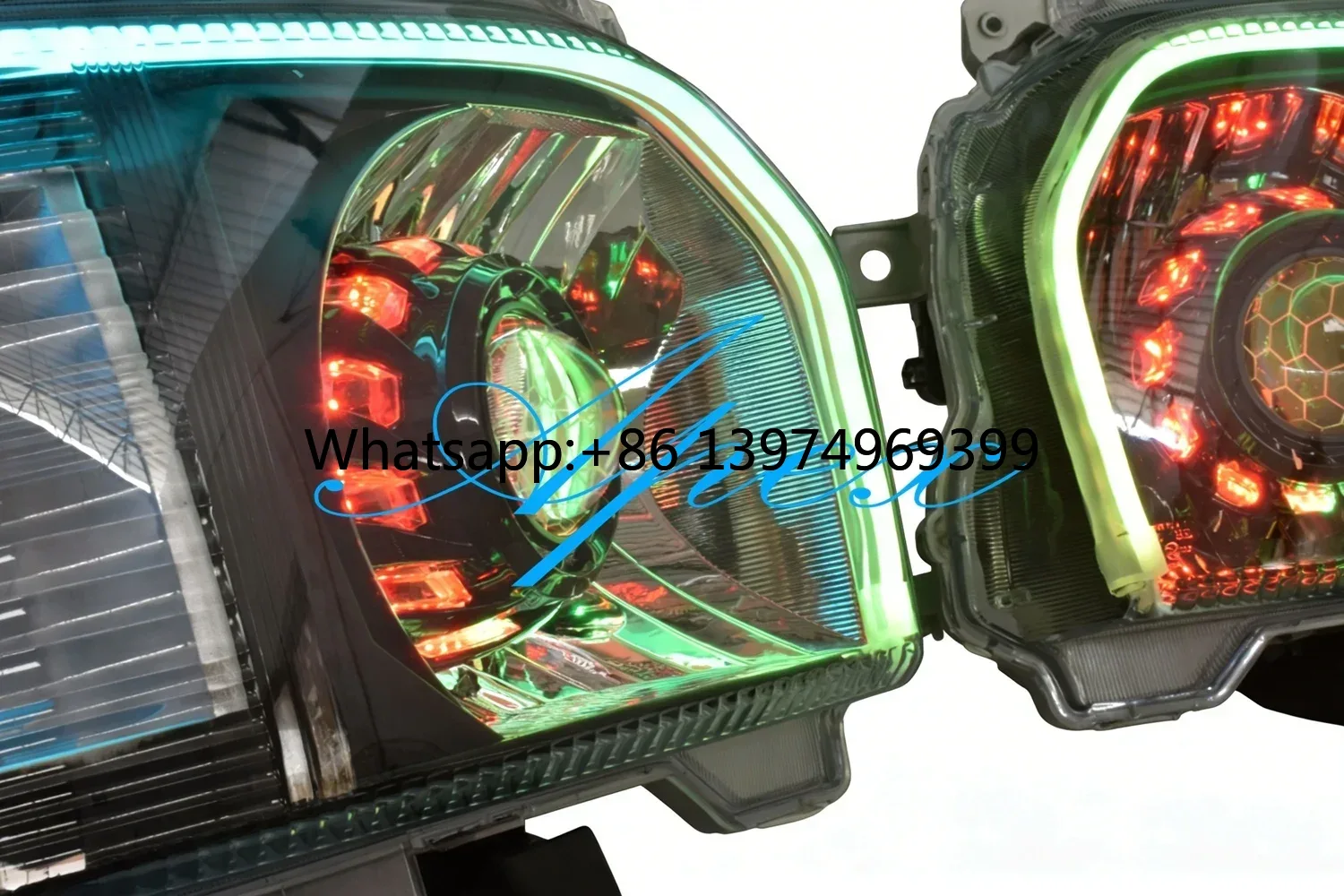 Running Headlamp - Conjunto de Farol LED para Ônibus