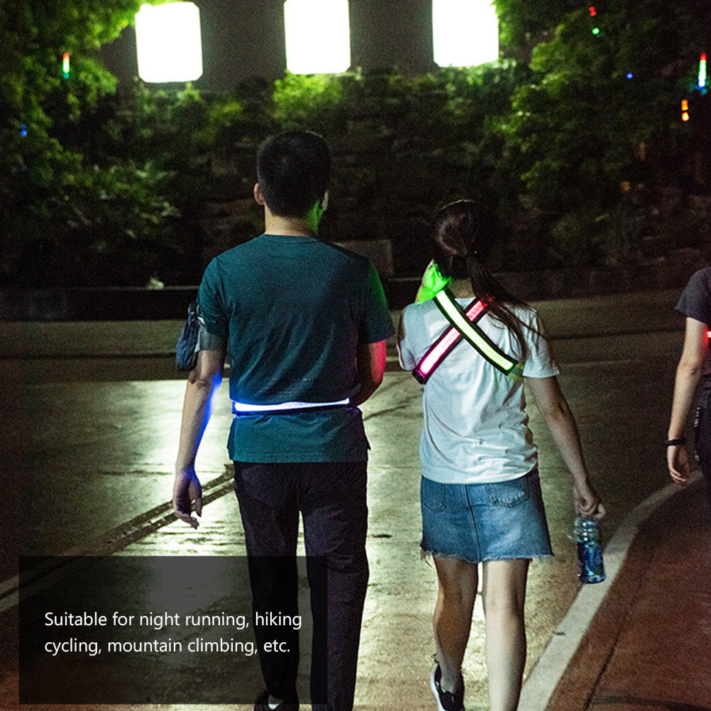 Running Visibility Gear - Cinto de corrida com luzes LED