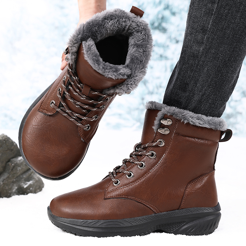 Botas de neve de inverno mascu - Running Shoes Men avaliação e preço