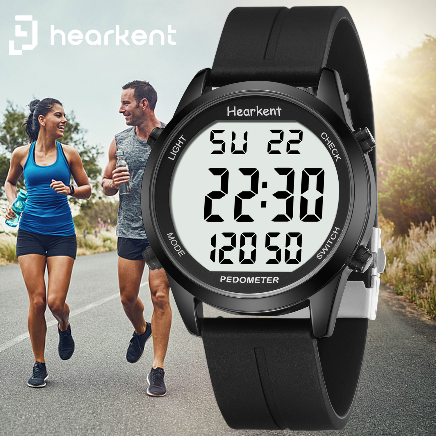 Hearkent pedômetro relógio mas - Running Watch avaliação e preço