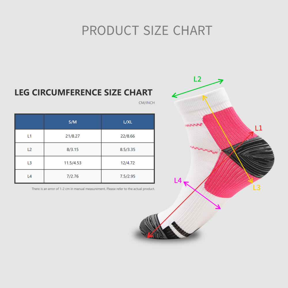 Meias de compressão para corri - Sports Socks avaliação e preço