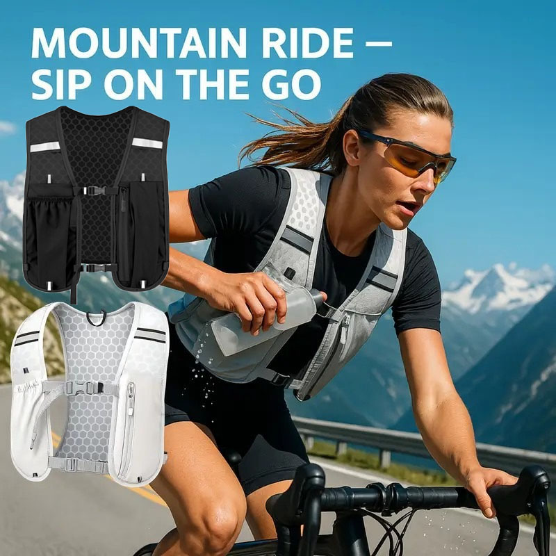 Colete esportivo unissex, resi - Hydration Vest avaliação e preço