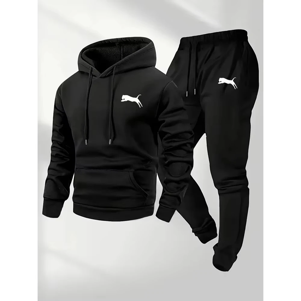Conjunto de Moletom com Capuz  - Joggers Pants avaliação e preço