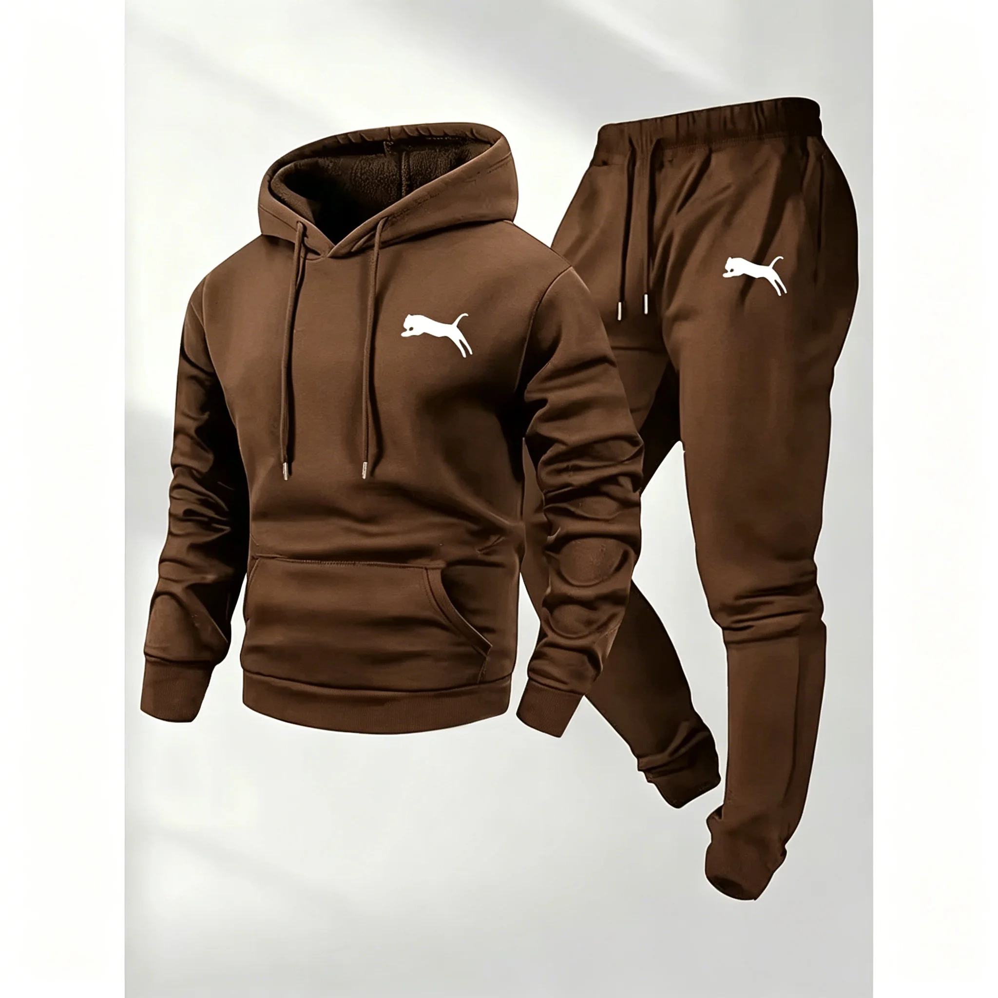 Conjunto de Moletom com Capuz  - Joggers Pants avaliação e preço