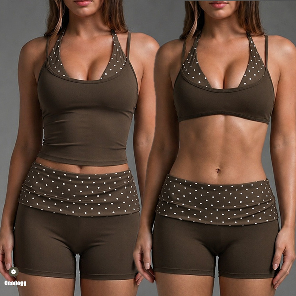 Top de yoga com alças e padrão - Running Belt avaliação e preço