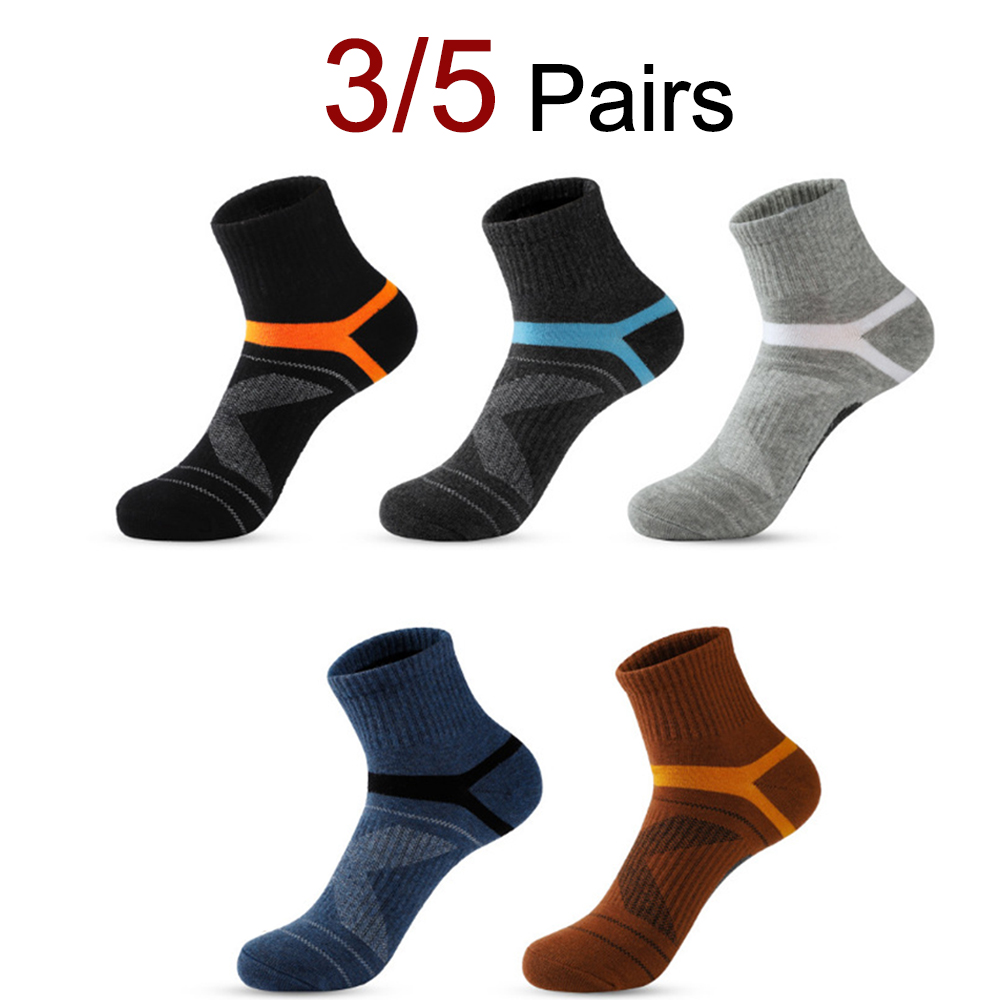 3/5 Pares de Meias Esportivas  - Sports Socks avaliação e preço