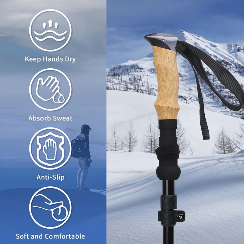 Bastões de caminhada de trekki - Trekking Pole Carbon avaliação e preço