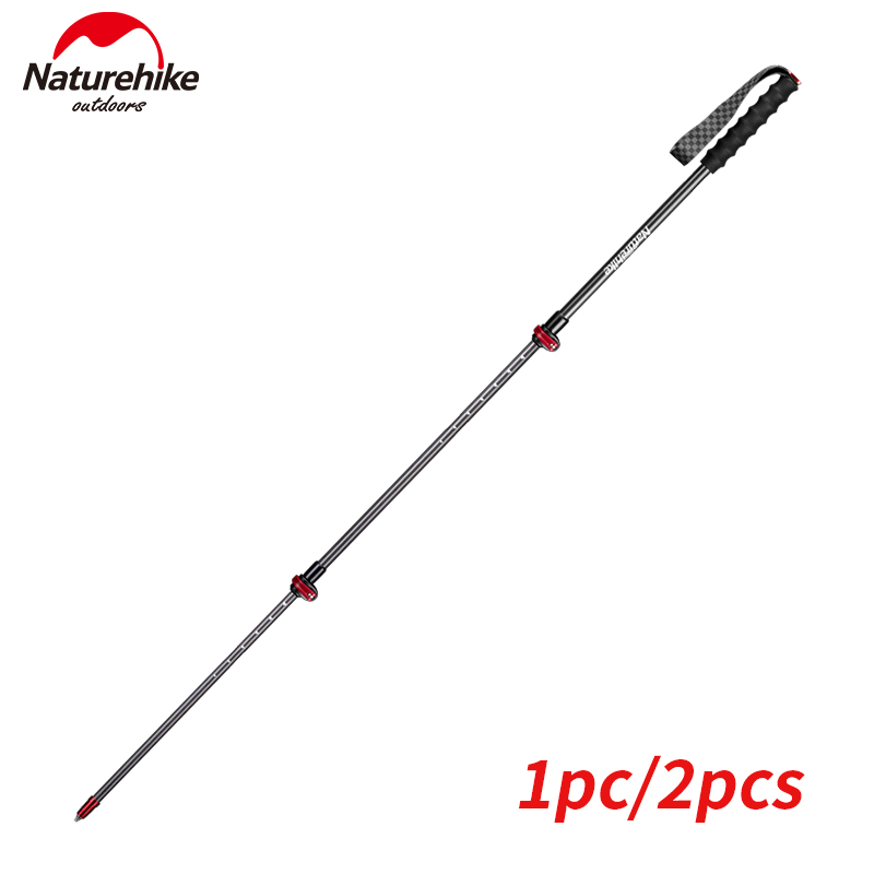 Naturehike ST10 fibra de carbo - Trekking Pole Carbon avaliação e preço